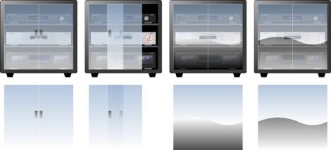 How to Draw Glass in Visio - Cabinets