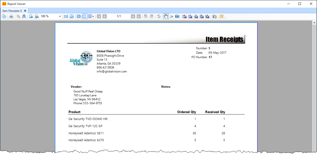 item receipt report example.png