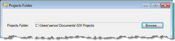 File:SIX_Guide/005_Setup/002_Control_Panel/003_Project/002_Projects_Folder/projects_folder_form.jpg