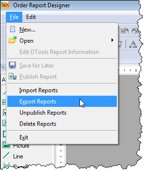 File:SIX_Guide/008_Reports/002_Managing_Reports/Import_Export_Reports/import_export_features.jpg