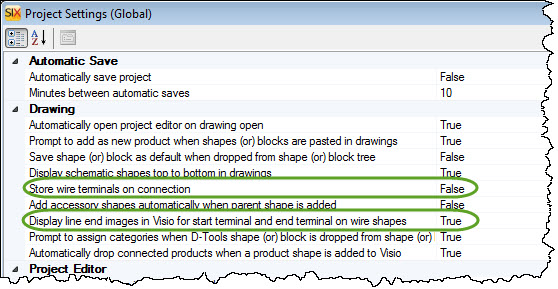 File:SIX_Guide/007_Projects/003_Visio_Interface/Visio_Shapes_for_SIX/Wire_Shapes/project_settings.jpg